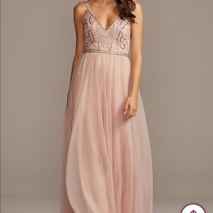 Blush Bridesmaid Dress